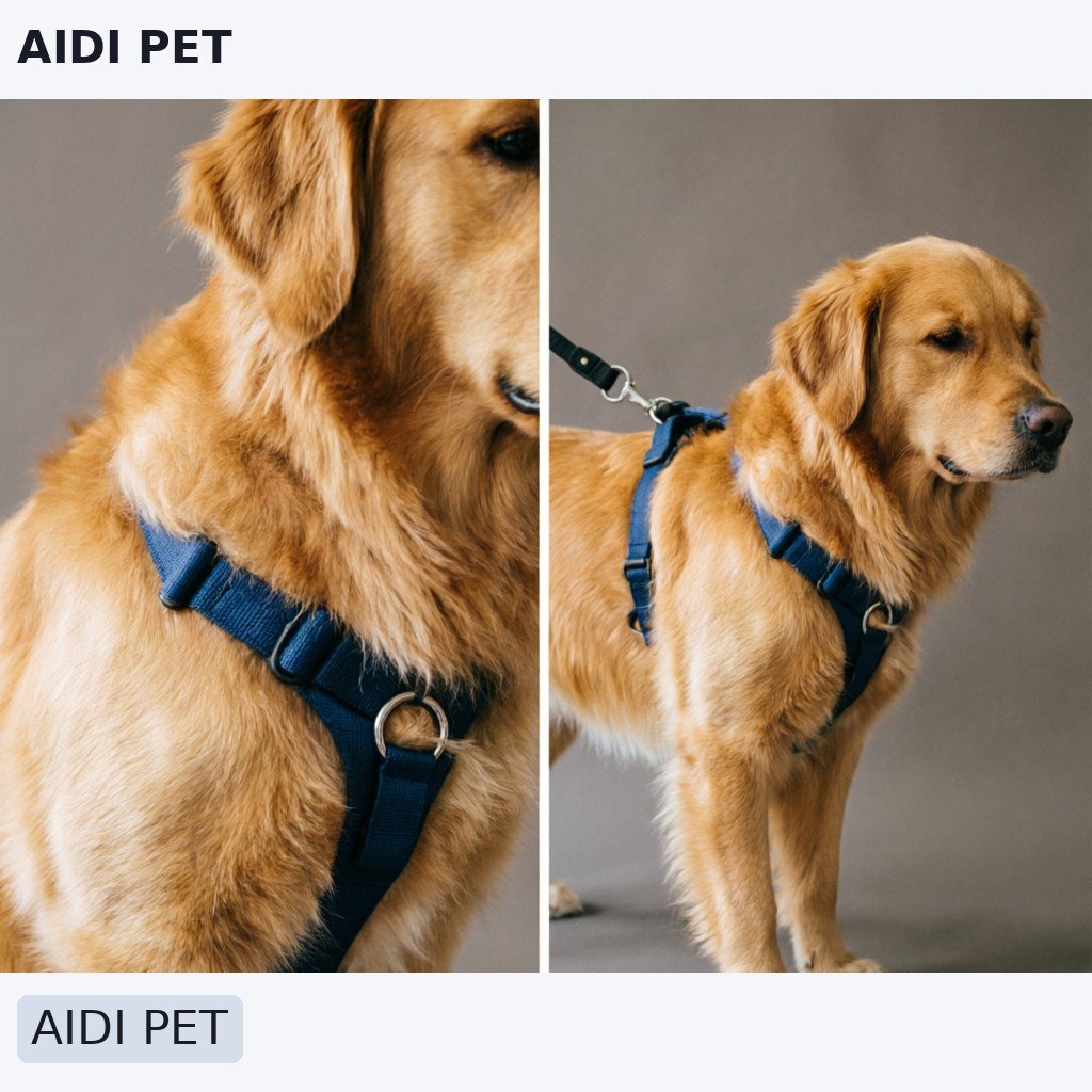 Best Dog Harness Attachment Points for Labradors 1 A close-up